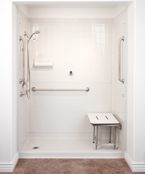 Bariatric Rating Bestbath Showers, Tiled Shower Stalls With Seats