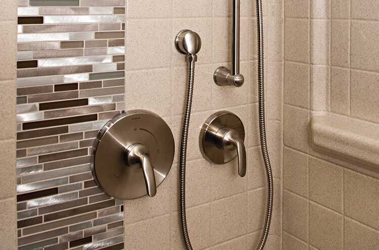 design your shower and bath walls