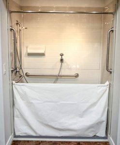 Attendant Shower Curtain