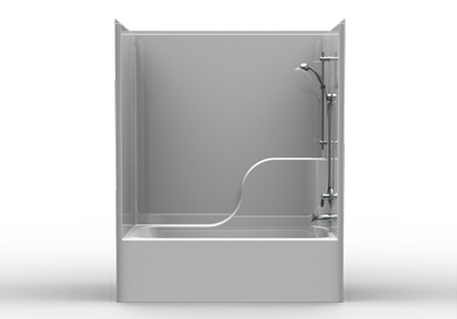 Bestbath Launches New Sleek Shower Tub With Wider Interior - Small Bathroom With Walk In Shower And Tub Combos Indiana