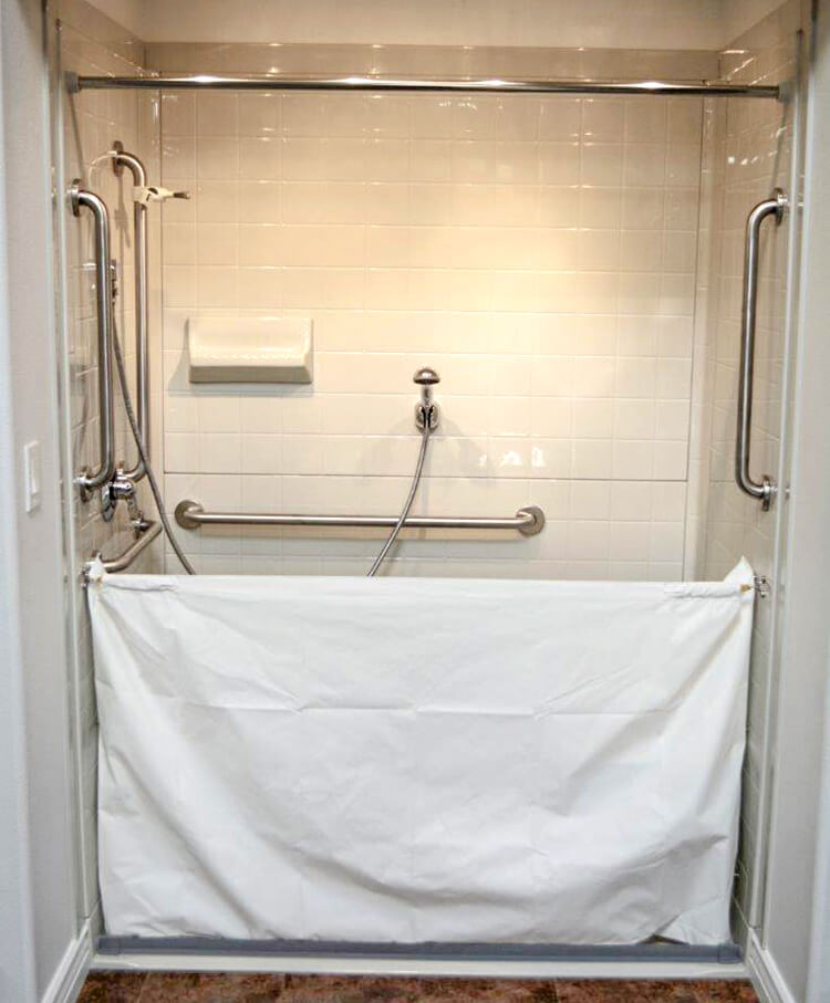 Little Details Make A Big Difference, How To Take A Shower Without Curtain