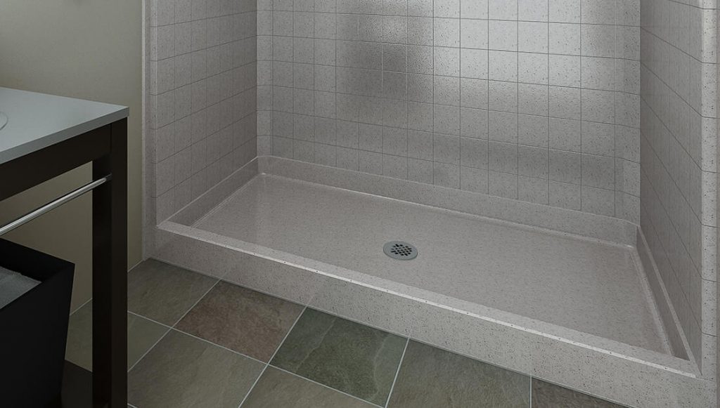 Types Of Shower Pans Bestbath, Cost Of Tile Shower Vs Insert