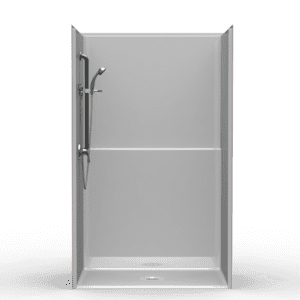 48"X36" Single-Piece Shower | Accessible | Center Shower | Smoothwall - LSS4836B.V2*
