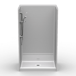 48"X32" Multi-Piece Shower | Curbed | Subway Tile 4x8 - 4LBS4832FB.V2**
