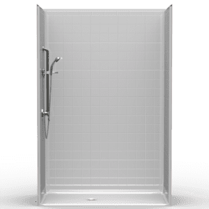 60"X29" Multi-Piece Shower | Accessible | End Shower | RealTile - 5XRS6029E*