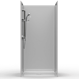 38"X38" Single-Piece Shower | Accessible | Center Shower | Smoothwall - LSS3838B.V2*