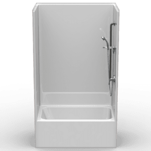 50"X32" Single-Piece Tub-Shower | Tub | End Tub | Smoothwall - XSTS5032CP*