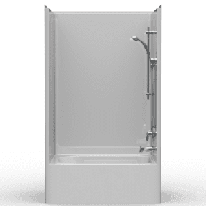 42"X30" Single-Piece Tub-Shower | Tub | End Tub | Smoothwall - LSTS4230CP*