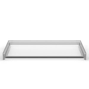 63"X37.5" Single-Piece Pan | Accessible | Front Trench | Compliant - P26337A.V3*