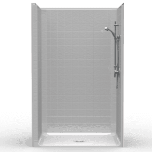 50"X38" Single-Piece Shower | Accessible | Center Shower | Compliant | Classic Tile - LCS5038BNS*