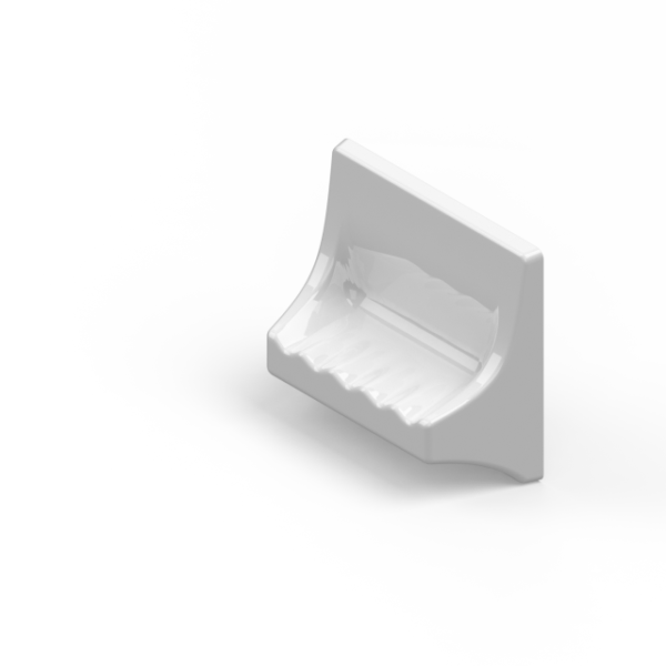 Fiberglass Surface Mount Soap Dish - Image 3