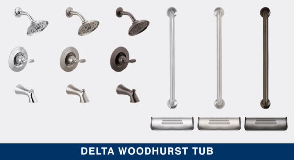 Delta Valve Kit - Woodhurst Tub